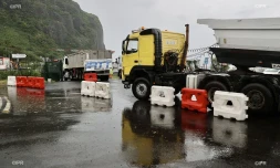 16 février 2021 blocage transporteurs nrl saint denis grts srtt