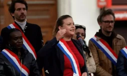 La présidente des députés LFI, Mathilde Panot