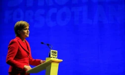 La Première ministre écossaise Nicola Sturgeon, le 26 septembre 2016 à Glasgow