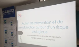 La Casud sensibilise et forme ses agents face aux dangers de la leptospirose