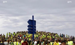Affrontements entre forces de l'ordre et manifestants au Port