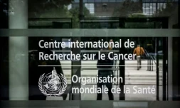Le Centre international de recherche sur le cancer, le 12 mai 2023 à Lyon ( AFP / JEFF PACHOUD )