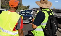 Gilets Jaunes : un barrage filtrant installé dans les deux sens sur la Route du Littoral 