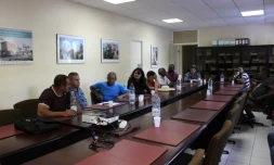 FDSEA à une réunion de du CTCS