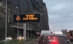 Accident sur la route du littoral 31 octobre 2019