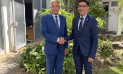 Cyrille Melchior rencontre Younous Omarjee pour 