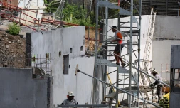 chantier BTP à Beausejour 