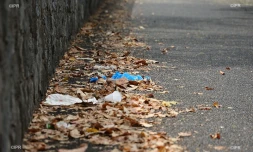 déchets trottoir