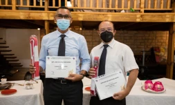 Saint-Denis : Jacky Lebon et Pascal Bassonville obtiennent la ceinture noire