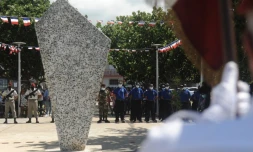 Saint-Pierre : Les Volontaires Jeunes Cadets du SMA commémorent l'armistice de 1918 