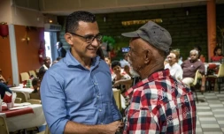 Le repas annuel proposé aux sans domiciles fixes de la commune du Port.