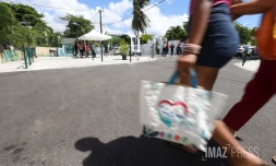 réaménagement de la rue des écoliers  à sainte-clotilde