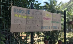 Manapany-les-bains : 12ème dimanche de mobilisation contre la privatisation des jardins