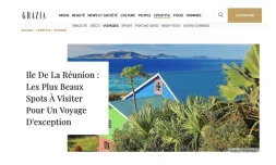 article grazia La Réunion Caraïbes 10 septembre 2021