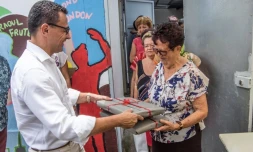 Un repas de fin d\'année pour les personnes âgées