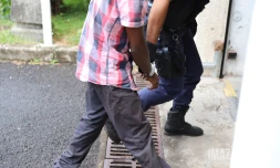 gendarmerie et délinquant 