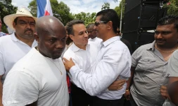 Didier Robert et Jean Bernard Caroupaye 