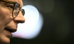 Le président du parti Horizons, ex-Premier ministre et candidat à la présidentielle de 2027, Edouard Philippe, visite le salon Eurosatory, à Villepinte, en banlieue parisienne, le 16 juin 2026