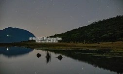 La comète Neowise visible au clair de lune dans le ciel réunionnais
