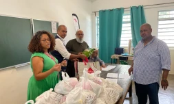 Saint-Denis : 800 colis alimentaires distribués par le CCAS grâce à l'engagement d’UNIR OI