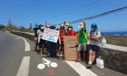 Extinction Rebellion, action à Saint-Leu