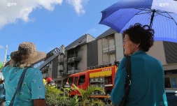 Incendie à Saint-Leu