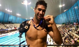 Laurent Chardadr, natation handisport, Mondial, londres, recordman d'Europe