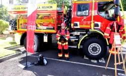 Nouveau matériel pompiers sdis conseil départemental