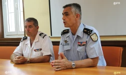 Colonel Luc Auffret et Général Bertrand Soubelet