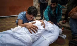 Bombardements à Gaza