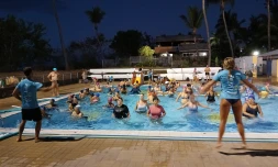 Saint-Paul : 343 participants ont été à la piscine nocturne 