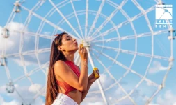 grande roue illustration saint-denis coeur vert familial