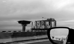 travaux route du littoral