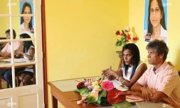 Nadia Ramassamy et Alain Armand