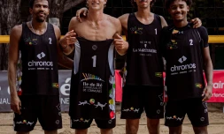Beach-volley : un Saint-Pierrois sacré champion de France 