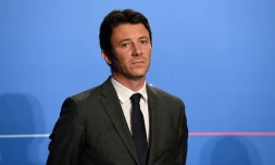 Le porte-parole du gouvernement Benjamin Griveaux lors d'un point presse à l'issue du conseil des ministres, le 18 juillet 2018