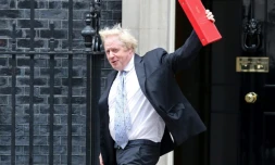 Le ministre britannique des Affaires étrangères Boris Johnson à Londres, le 5 juin 2018