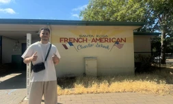 Olivier Bègue, jeune professeur des écoles à la conquête du rêve américain