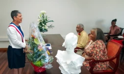 Le Port : les époux Majani et Pothin fêtent leurs 50 ans de mariage