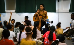 Saint-Paul : les enfants de l'école du Ruisseau découvrent le jazz
