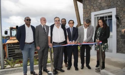 Saint-Joseph : inauguration de la plateforme de broyage des déchets végétaux 