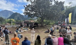 Le festival Arléo a démarré ce week-end du 8 au 10 mai 2026 à Salazie avec une première journée chargée d’émotion. L’ouverture officielle a été marquée par une intervention symbolique de la 3ᵉ compagnie du RSMA, devant les anciens locaux du RSMA. 