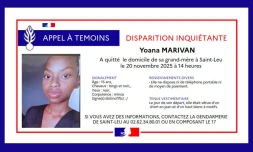 saint-leu : disparition de yoana marivan