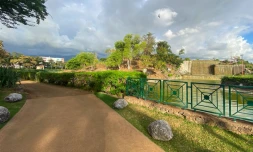 parc boisé au port 