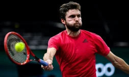 Gilles Simon au Masters 1000 de Paris Bercy, le 3 novembre 2020  