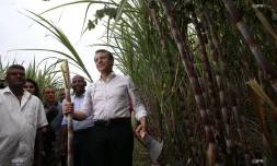 Emmanuel Macron en visite à La Réunion
