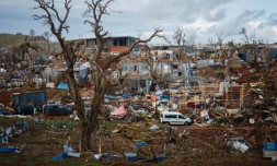 Le village de Trevani, à Mayotte, le 19 décembre 2024