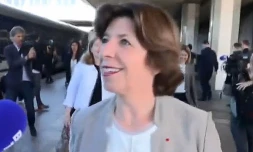 "Magnifique, il fait beau" : à Kiev, la réponse incongrue de la ministre Catherine Colonna 