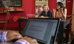 Maya Cesari et Catherine Gaud