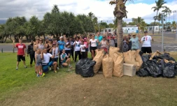 17 tonnes de déchets ramassées à La Réunion